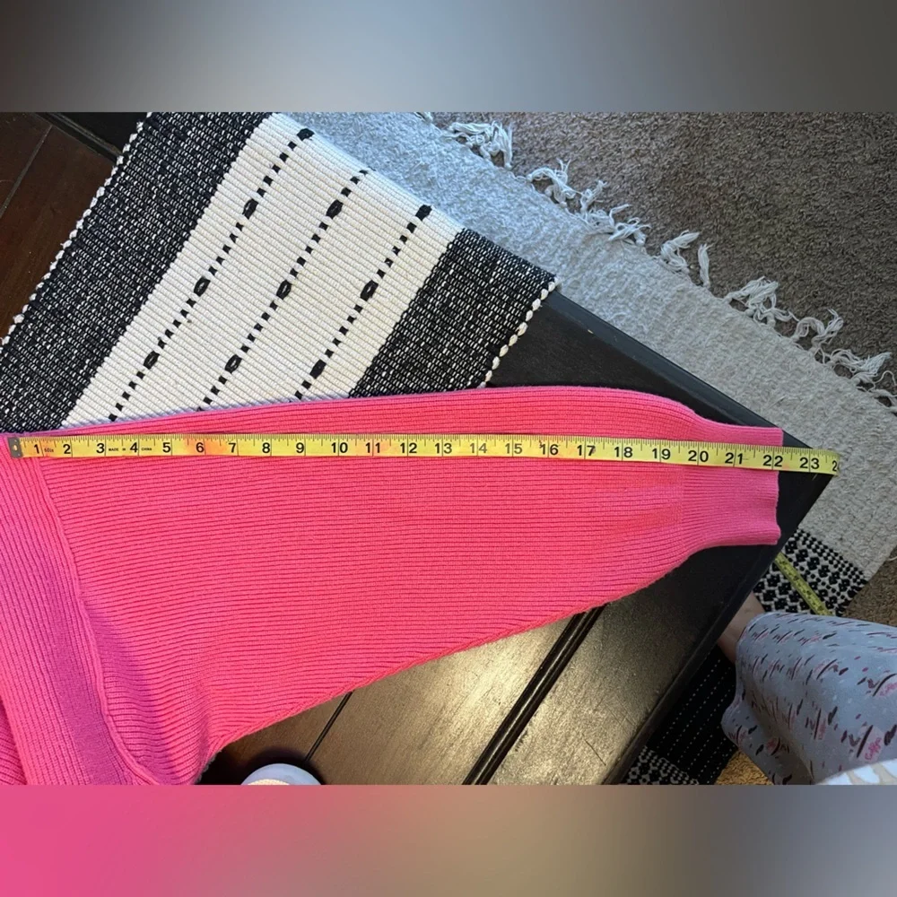 Free People Vibrant Pink Cowl Neck Sweater - Picture 7 of 10